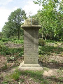 Greenwich Meridian Marker; England; East Sussex; Chailey